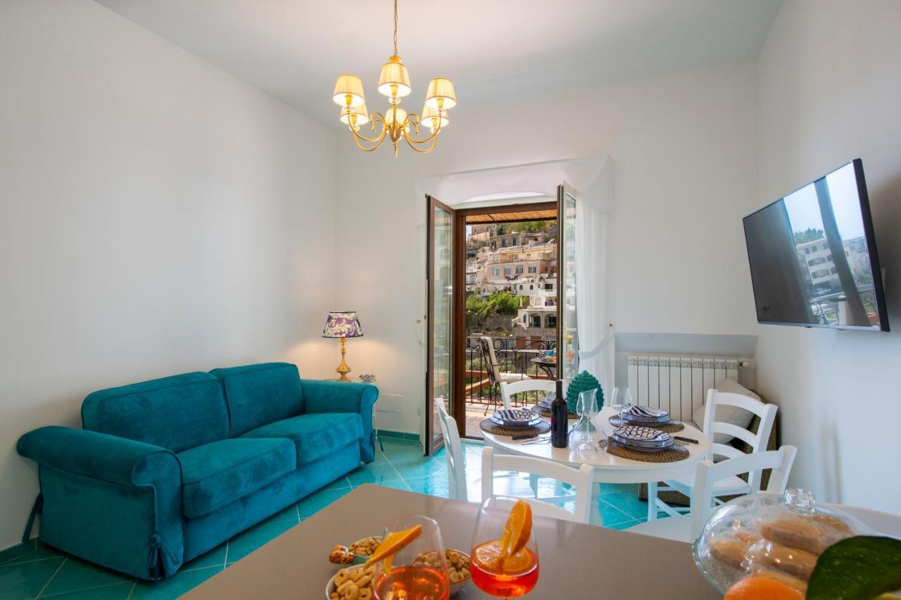 Casa Mama Apartment Positano Bagian luar foto